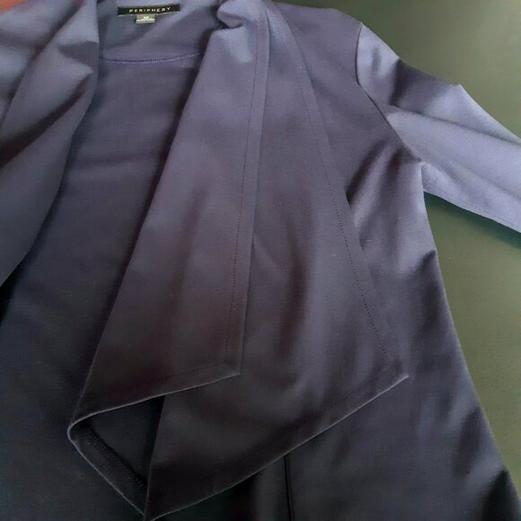 Periphery SZ S Navy Women's Waterfall Jacket - Picture 4 of 12